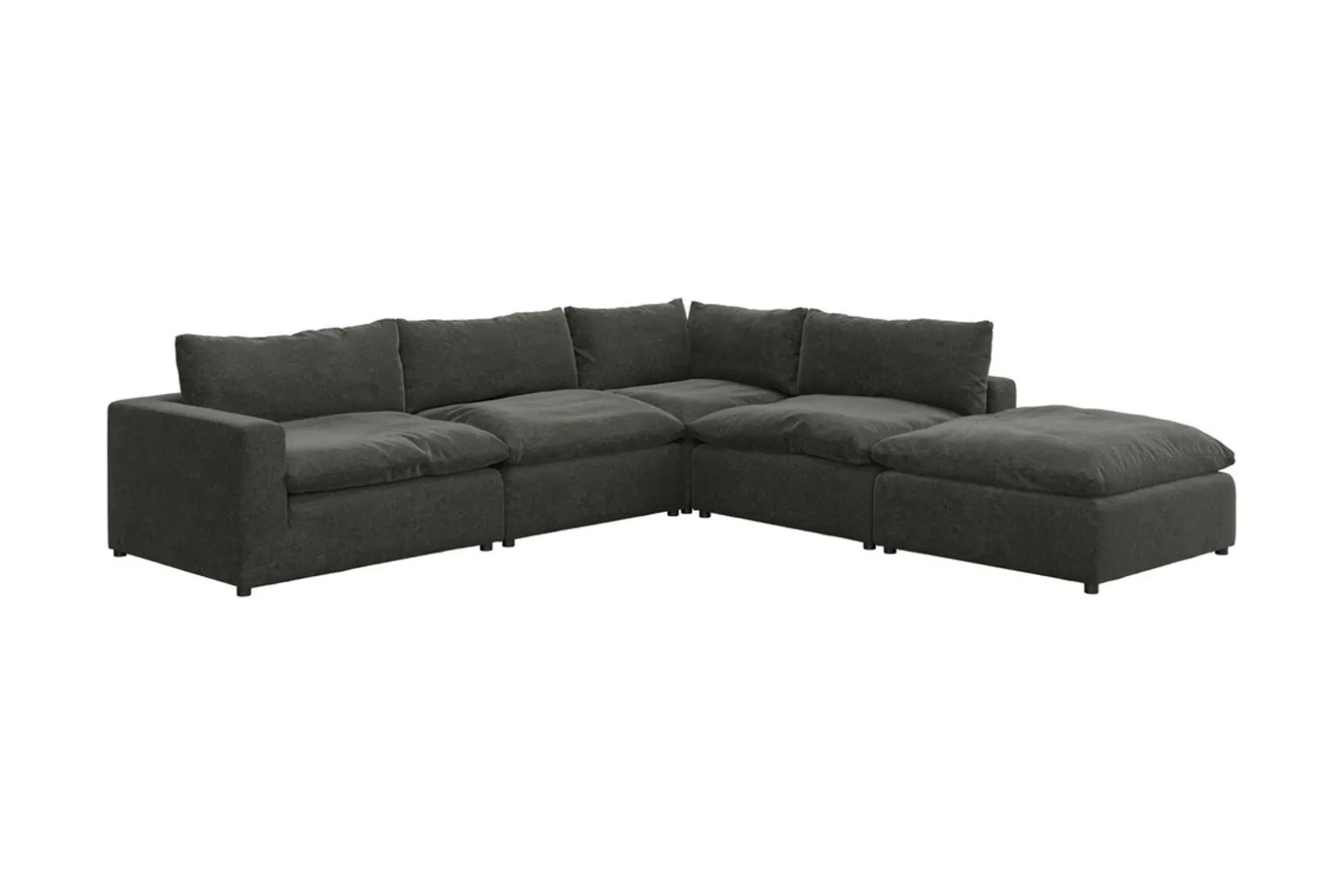 Moonlight hjørnesofa med pall