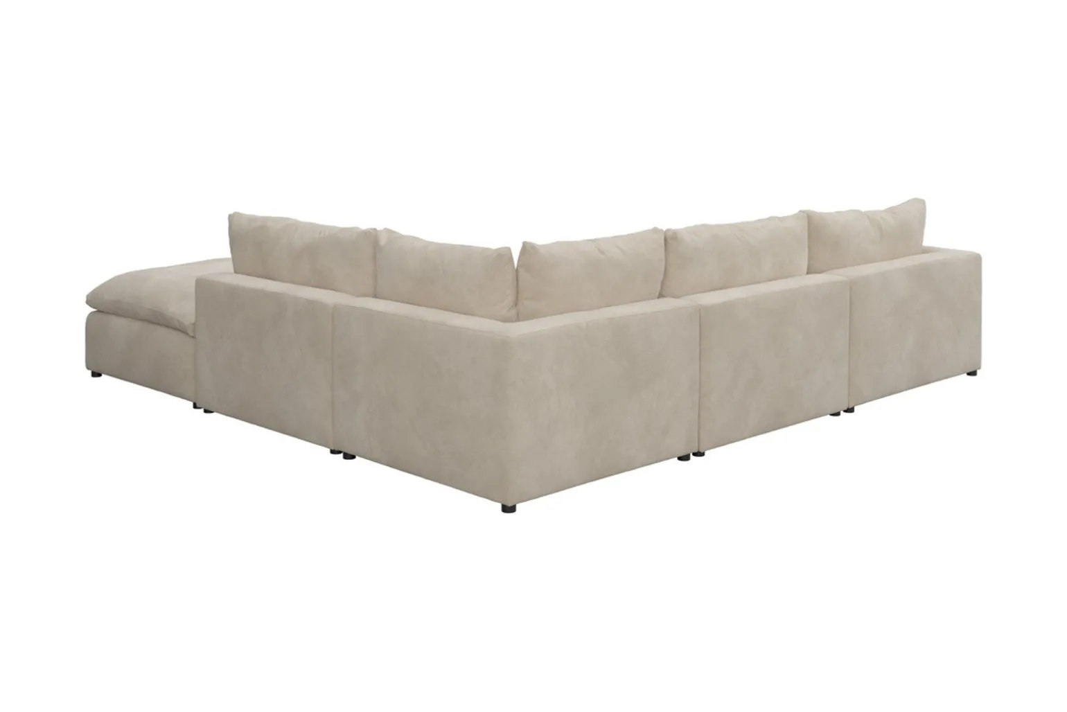 Moonlight hjørnesofa med pall