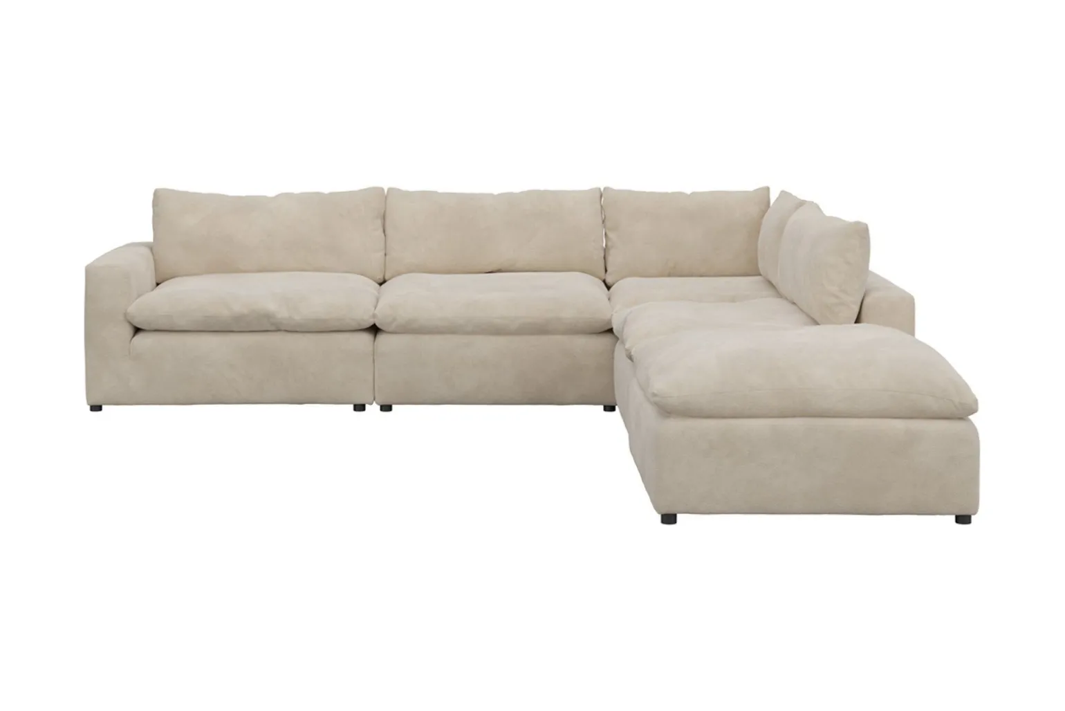 Moonlight hjørnesofa med pall