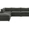 Moonlight hjørnesofa med pall