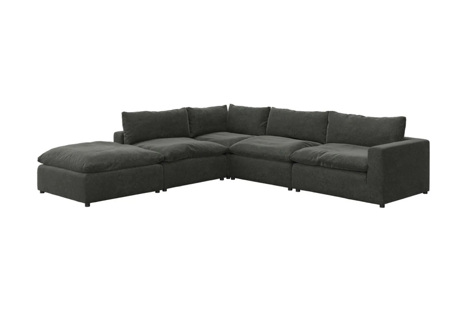 Moonlight hjørnesofa med pall