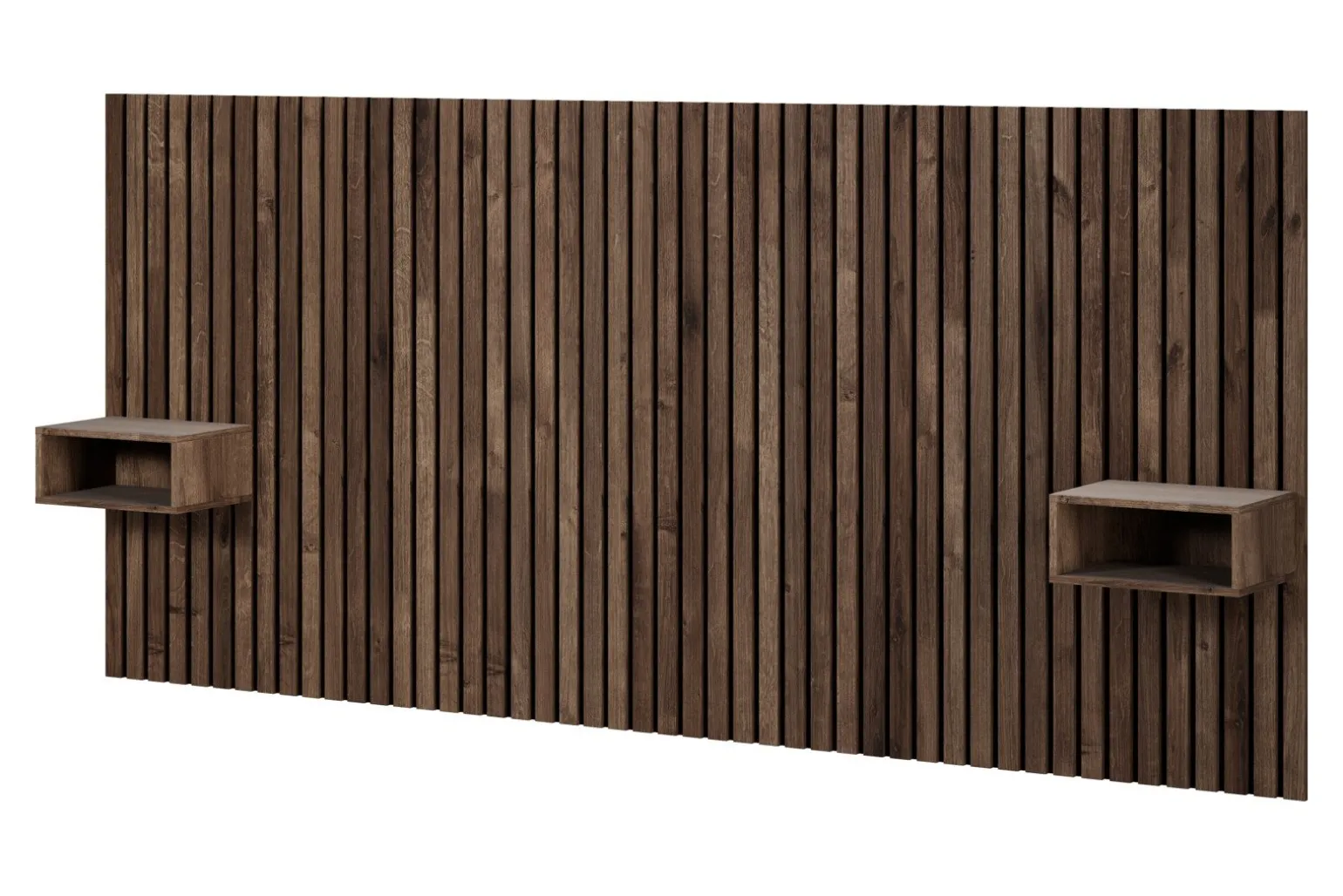 Nattbord Wood røkt eik 2-Pk
