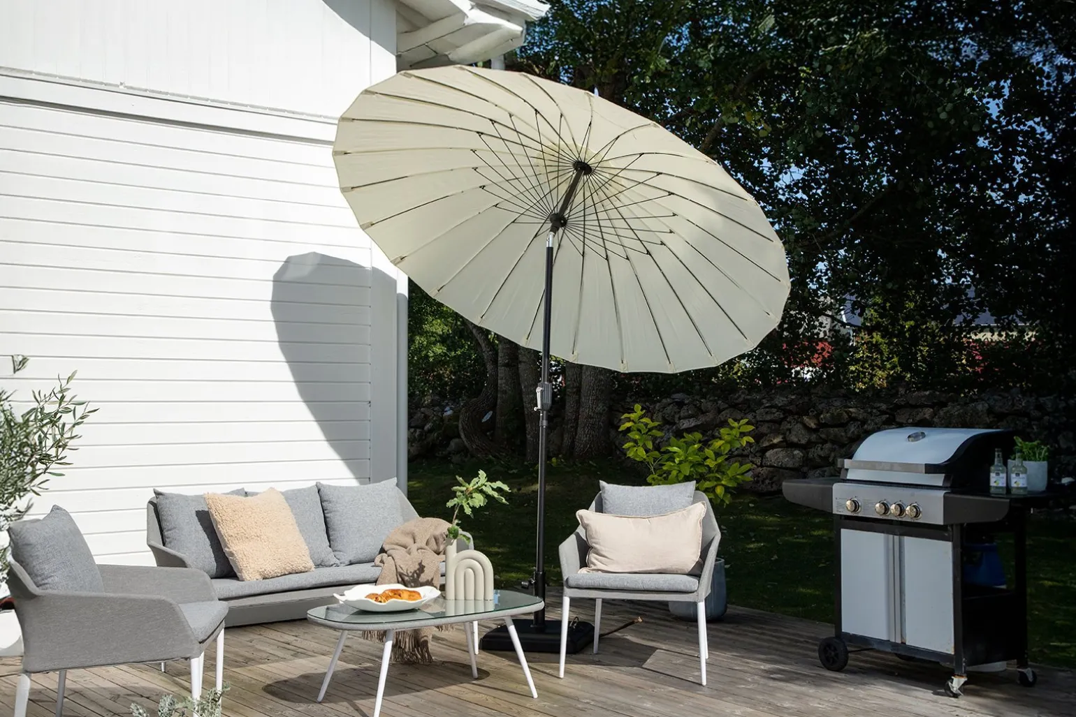 Palmetto parasoll Ø270 cm