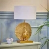 Peacock bordlampe
