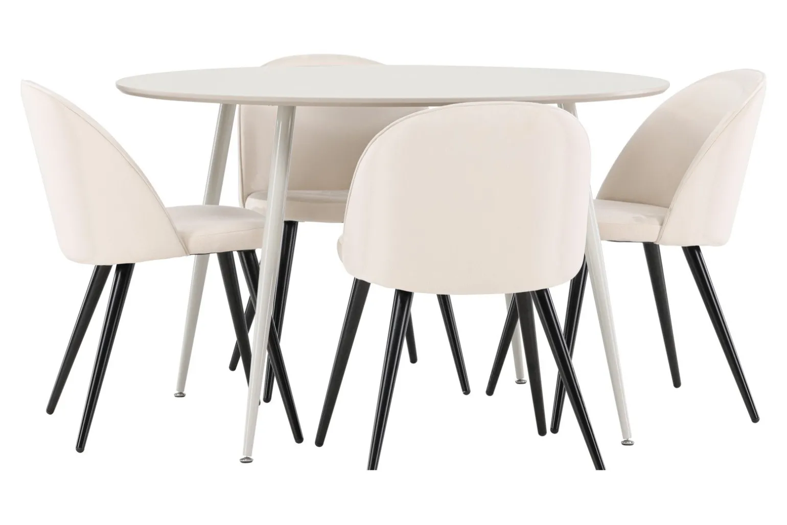 Plaza og Velvet Spisegruppe