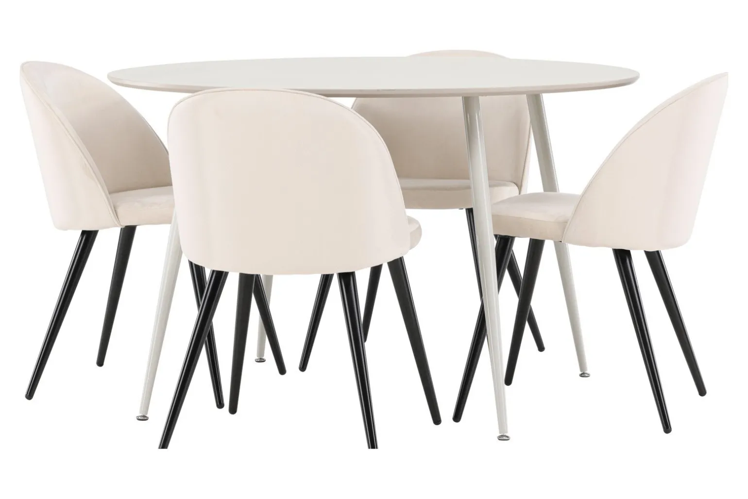 Plaza og Velvet Spisegruppe