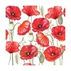 Poppy all over serviett 20pk