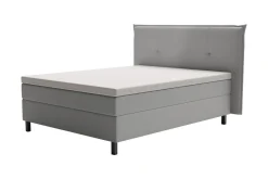 Premium 15 kontinentalseng med sengegavl 210x210 cm