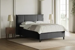 Premium 15 kontinentalseng med sengegavl 210x210 cm