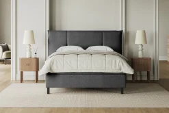 Premium 15 kontinentalseng med sengegavl 210x210 cm