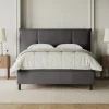 Premium 15 kontinentalseng med sengegavl 210x210 cm