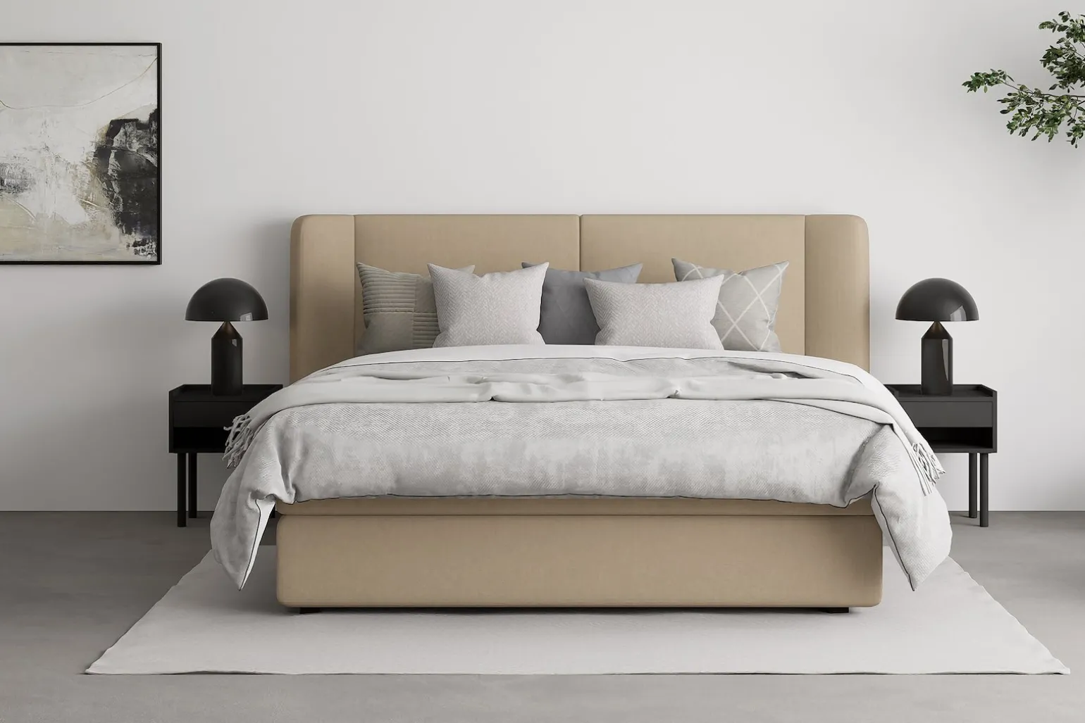 Premium LUX 1 kontinentalseng 160x200 cm