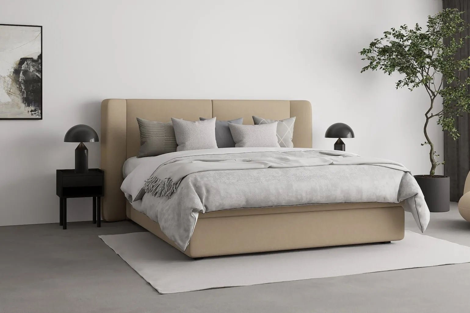 Premium LUX 1 kontinentalseng 180x200 cm