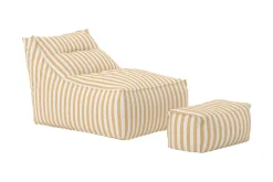 Redang hage loungestol med pall