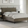 Relax kontinentalseng med sengegavl 210x210 cm