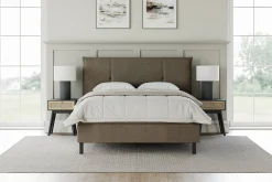 Relax kontinentalseng med sengegavl 210x210 cm