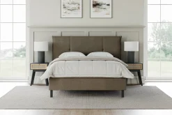 Relax kontinentalseng med sengegavl 210x210 cm