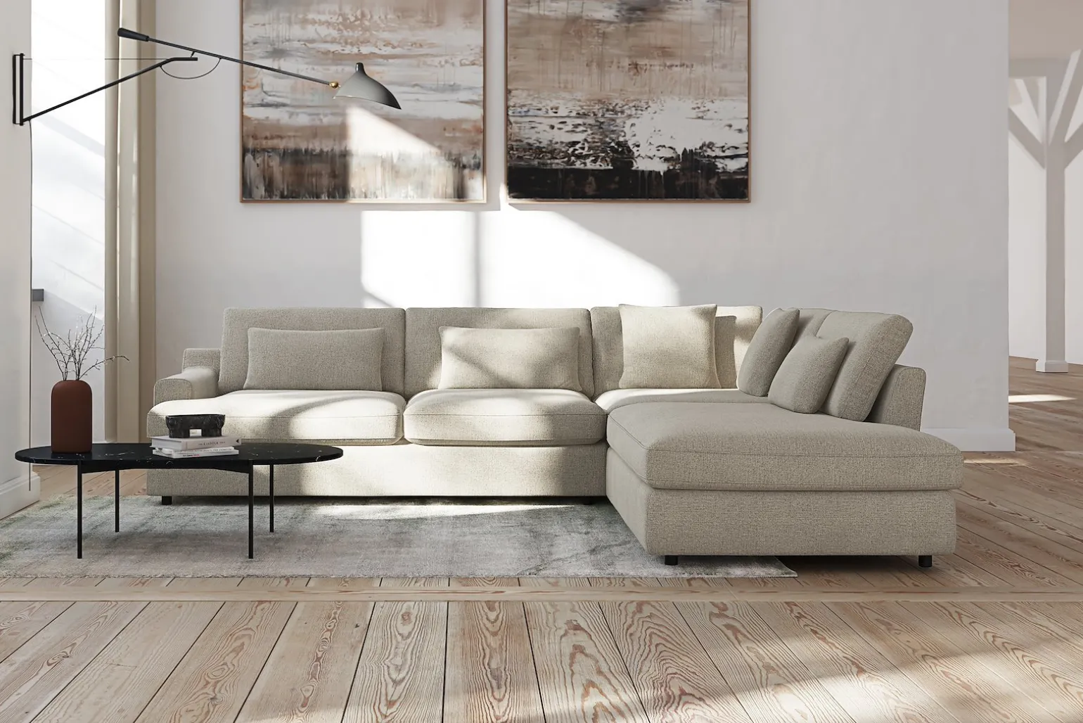 Roma hjørnesofa