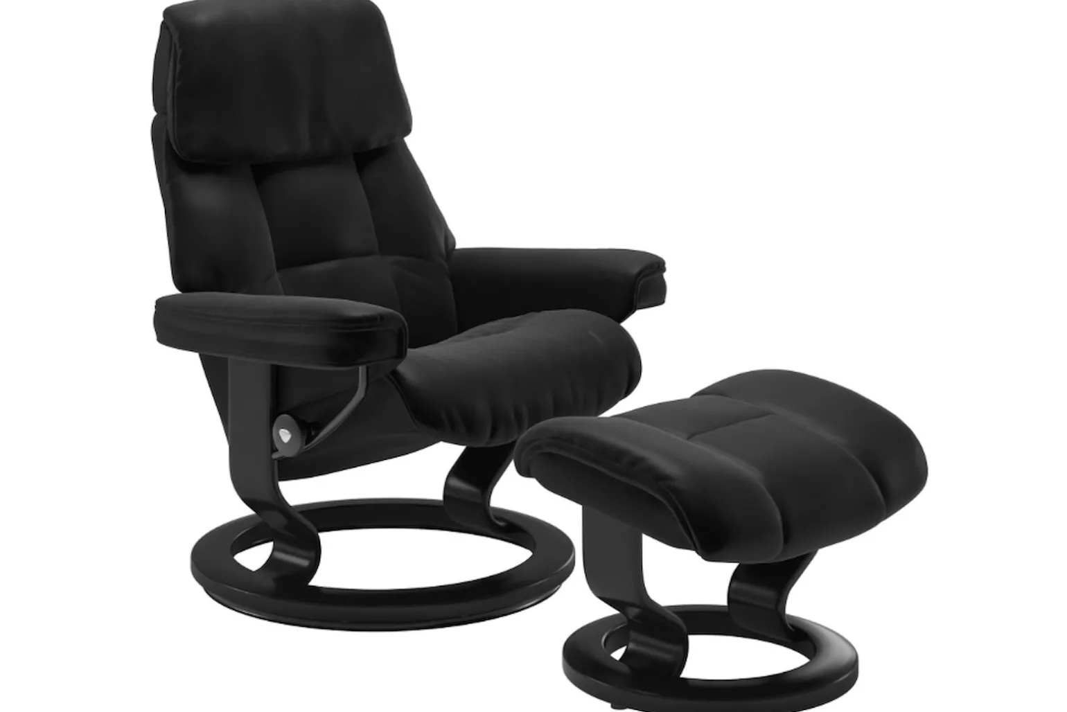 Ruby lenestol med krakk