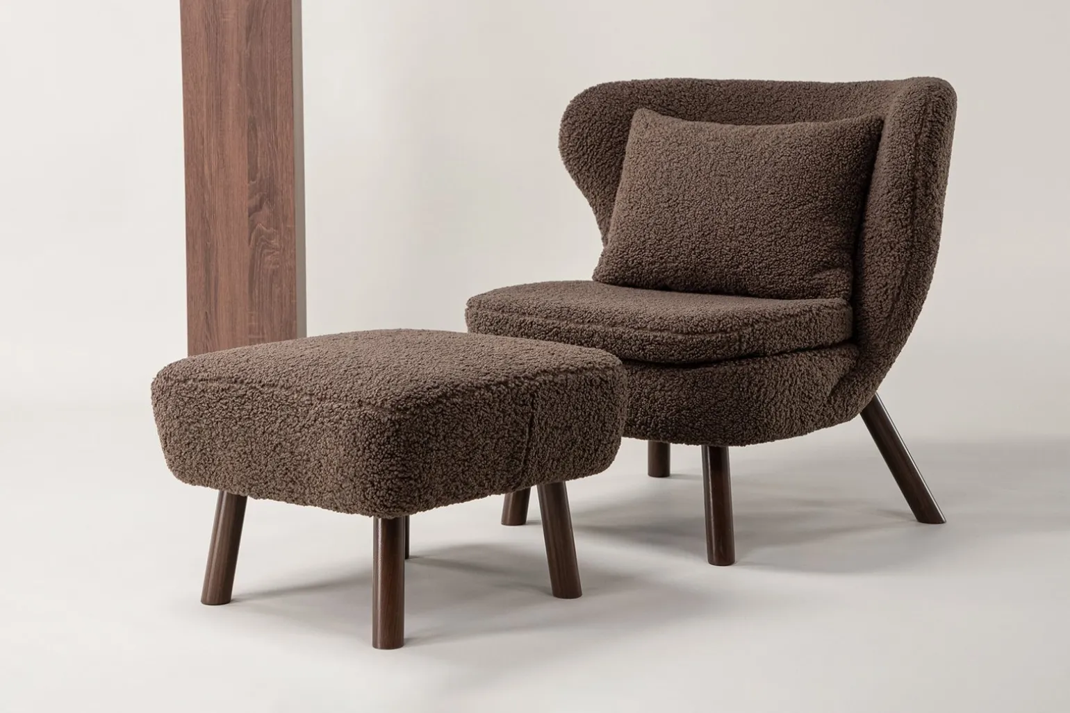 Ryxo loungestol med krakk