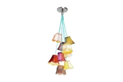 Saloon blomster taklampe