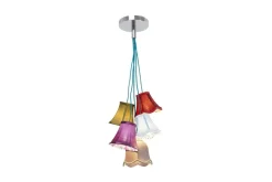 Saloon blomster taklampe