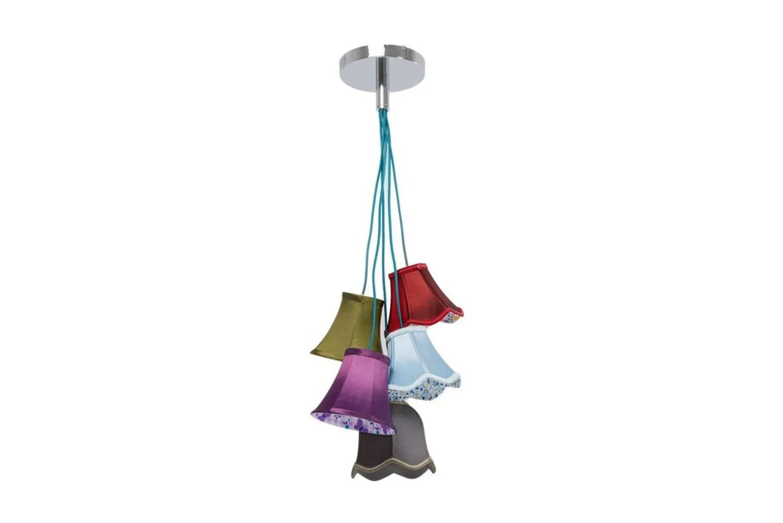 Saloon blomster taklampe