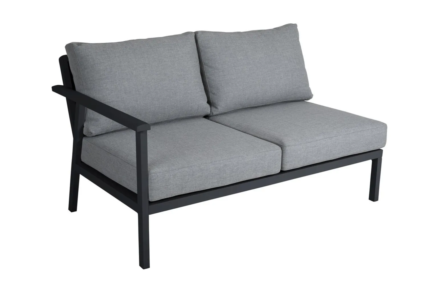 Samvaro lav 2-seter utesofa ned 1 arm