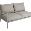 Samvaro lav 2-seter utesofa ned 1 arm