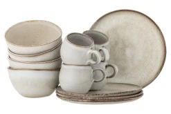 Sandrine frokostservise 12pk