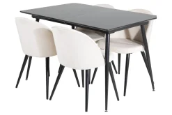 Silar og Velvet Spisegruppe