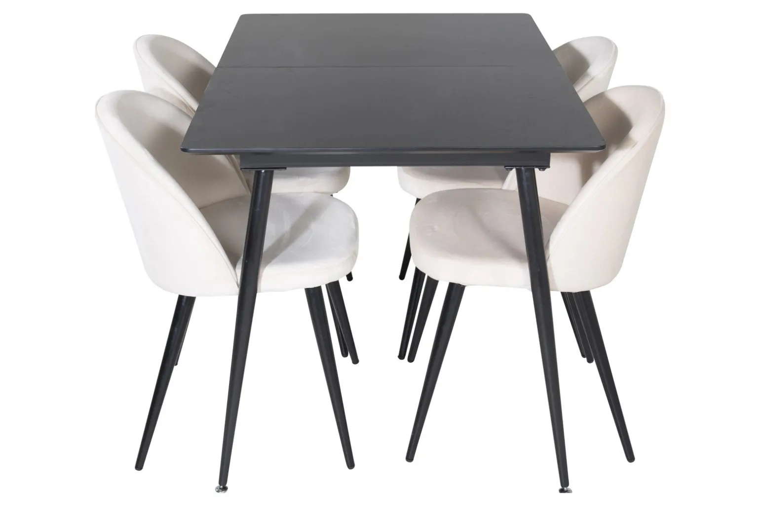 Silar og Velvet Spisegruppe