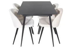 Silar og Velvet Spisegruppe