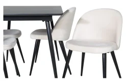 Silar og Velvet Spisegruppe