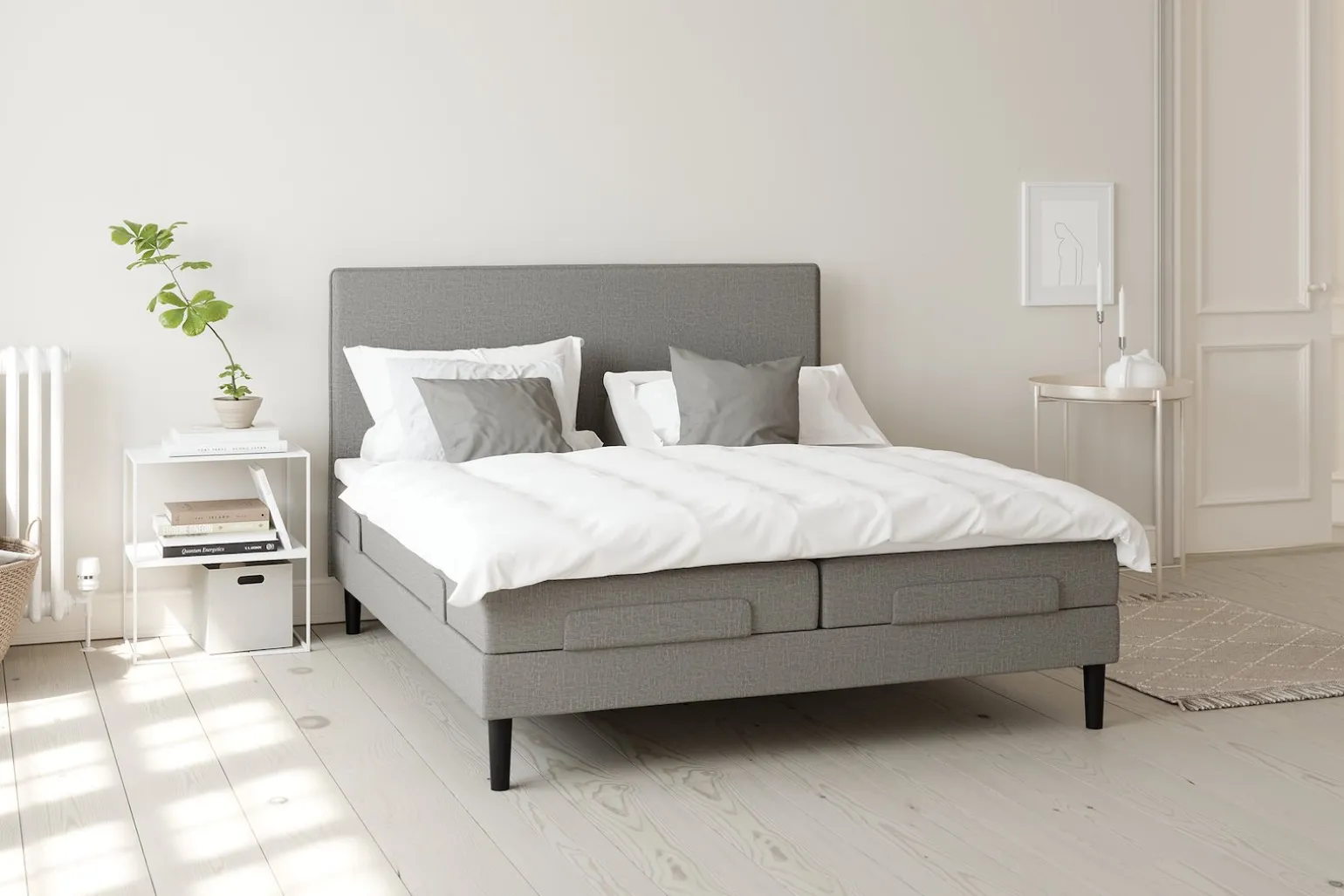 SL2 342 regulerbar seng 210x210 cm