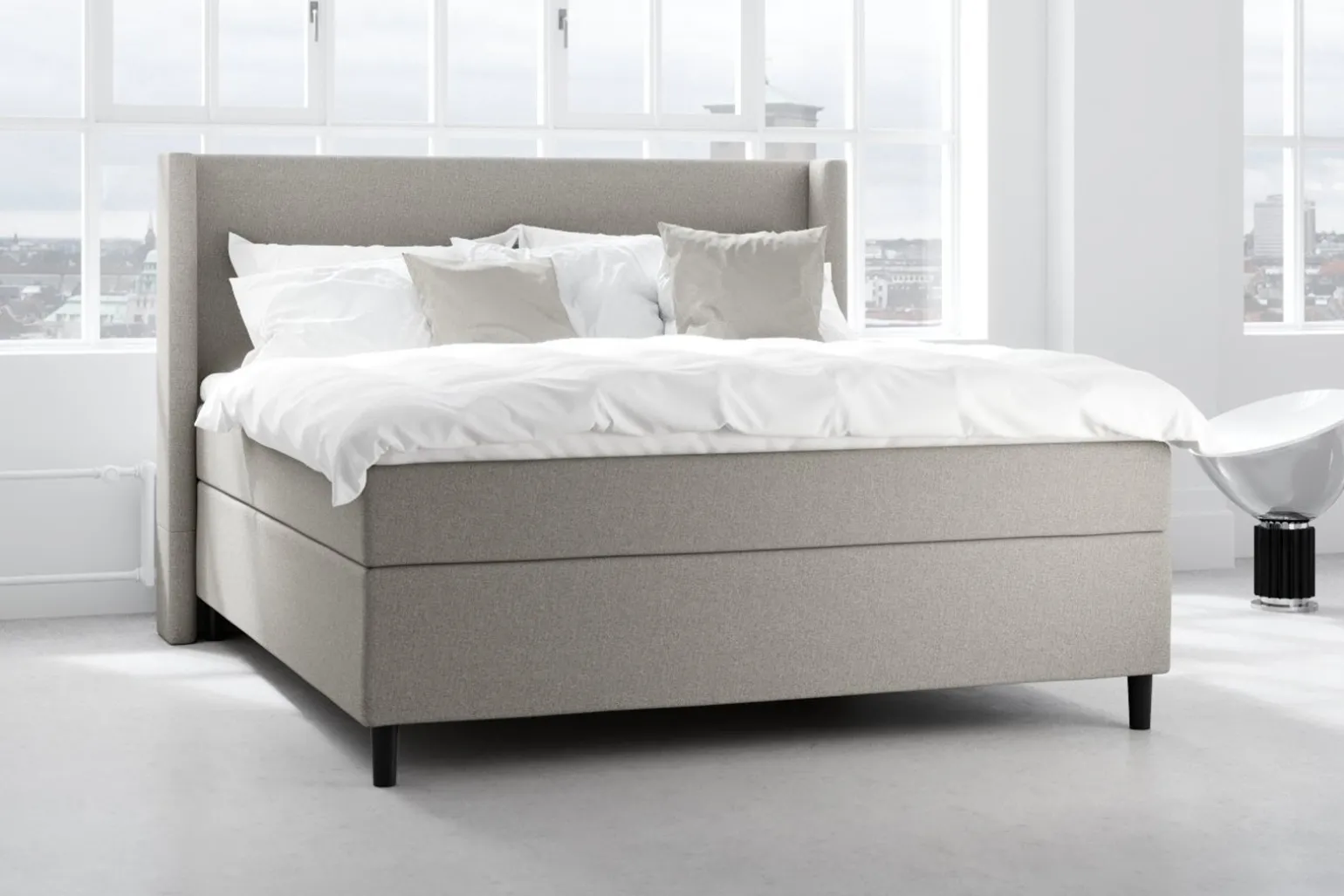 SL10 kontinental seng 180x210 cm