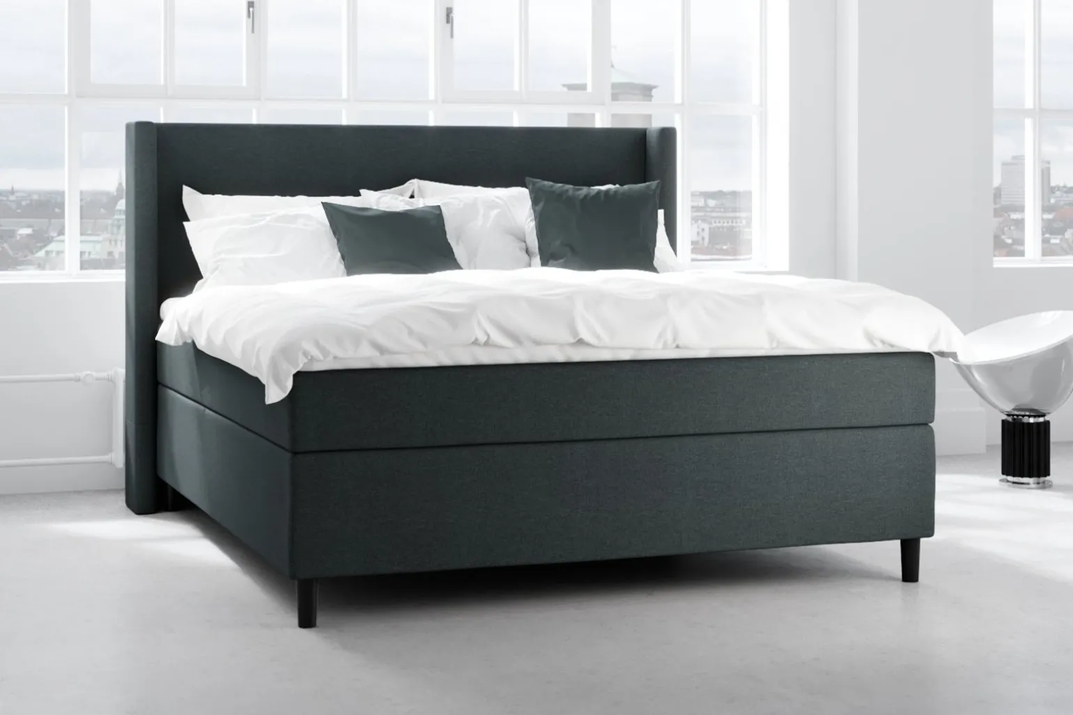 SL10 kontinental seng 180x210 cm