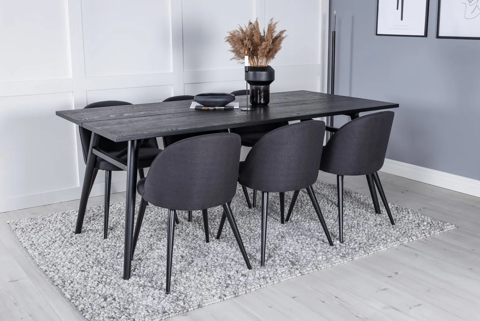 Sleek og Velvet Spisegruppe
