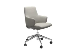 Stressless® Basil Lav spisestol m/arm Office