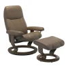 Stressless® Consul (M) Classic lenestol med krakk