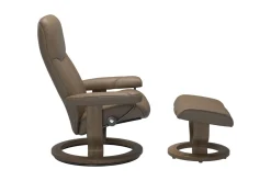 Stressless® Consul (M) Classic lenestol med krakk