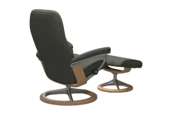 Stressless® Consul (M) Signature lenestol med krakk