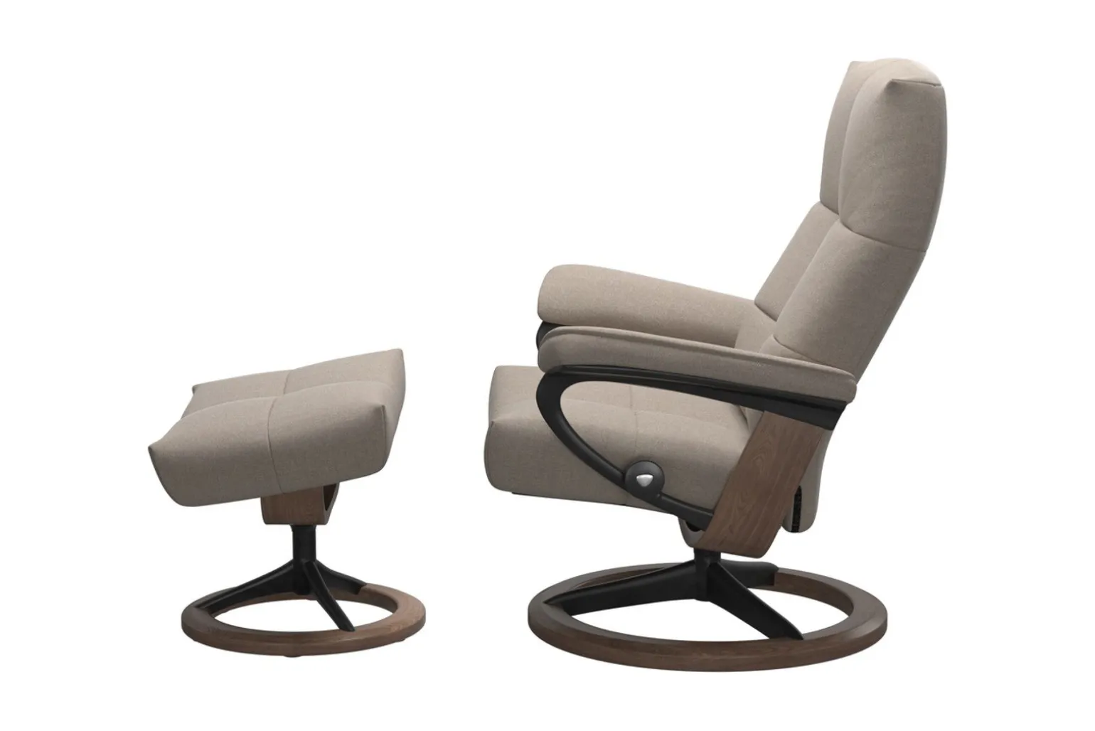 Stressless® David lenestol med krakk
