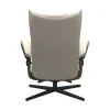 Stressless® Wing (M) Cross lenestol med krakk