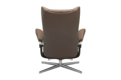Stressless® Wing (M) Cross lenestol med krakk