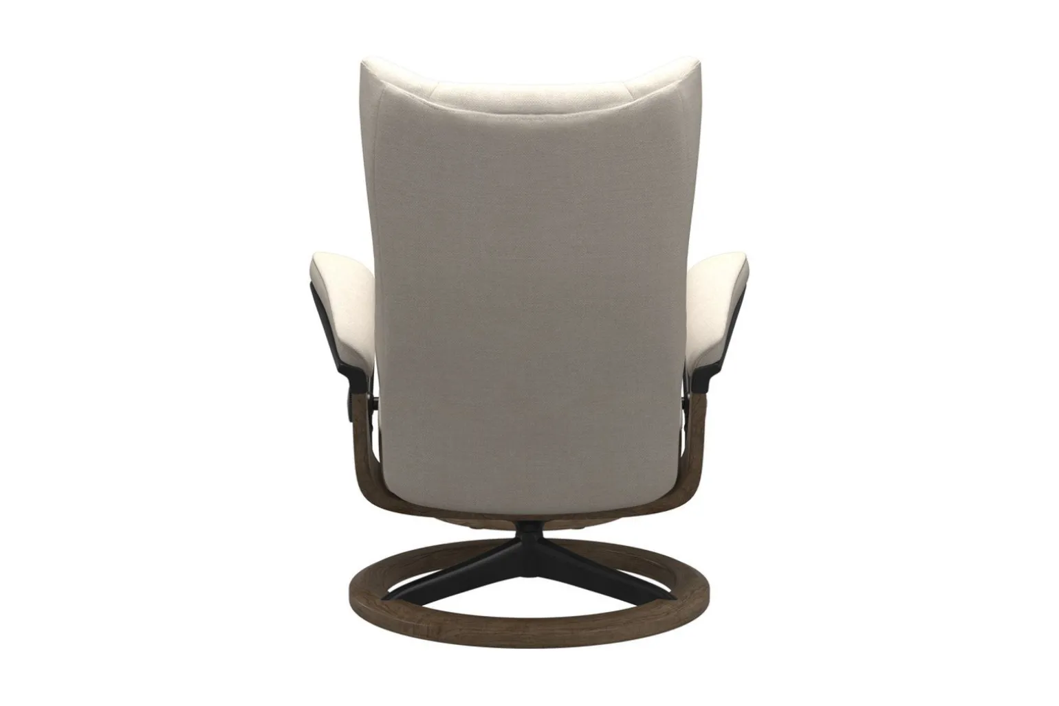 Stressless® Wing (M) Signature lenestol med krakk