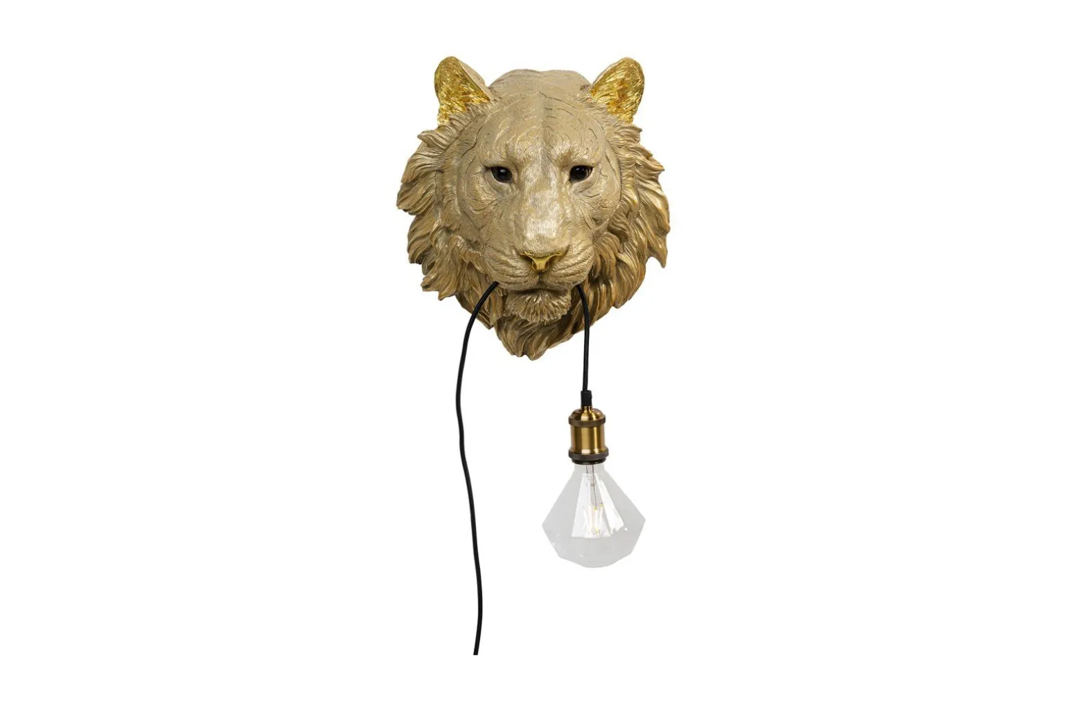 Tigerhode vegglampe