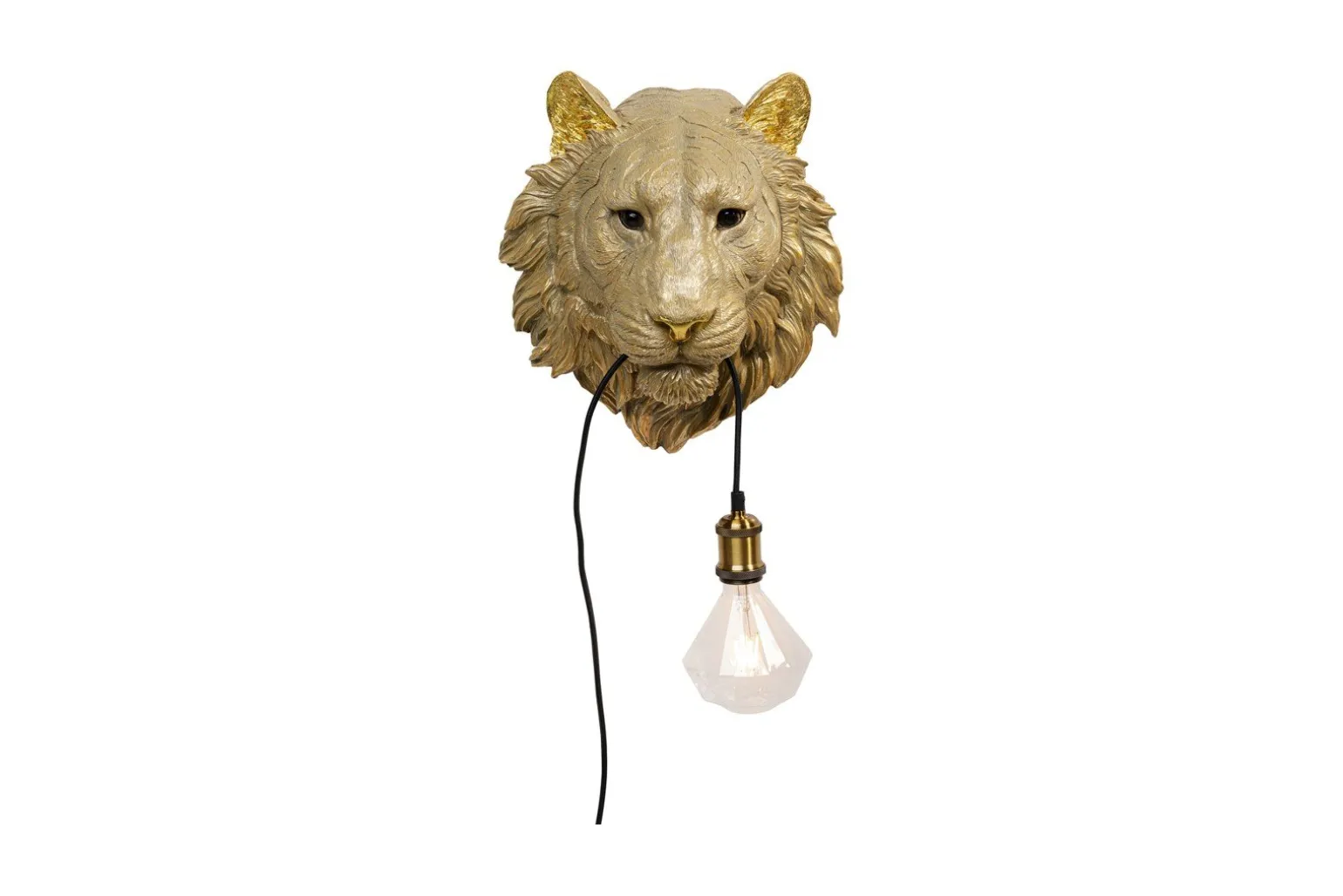Tigerhode vegglampe