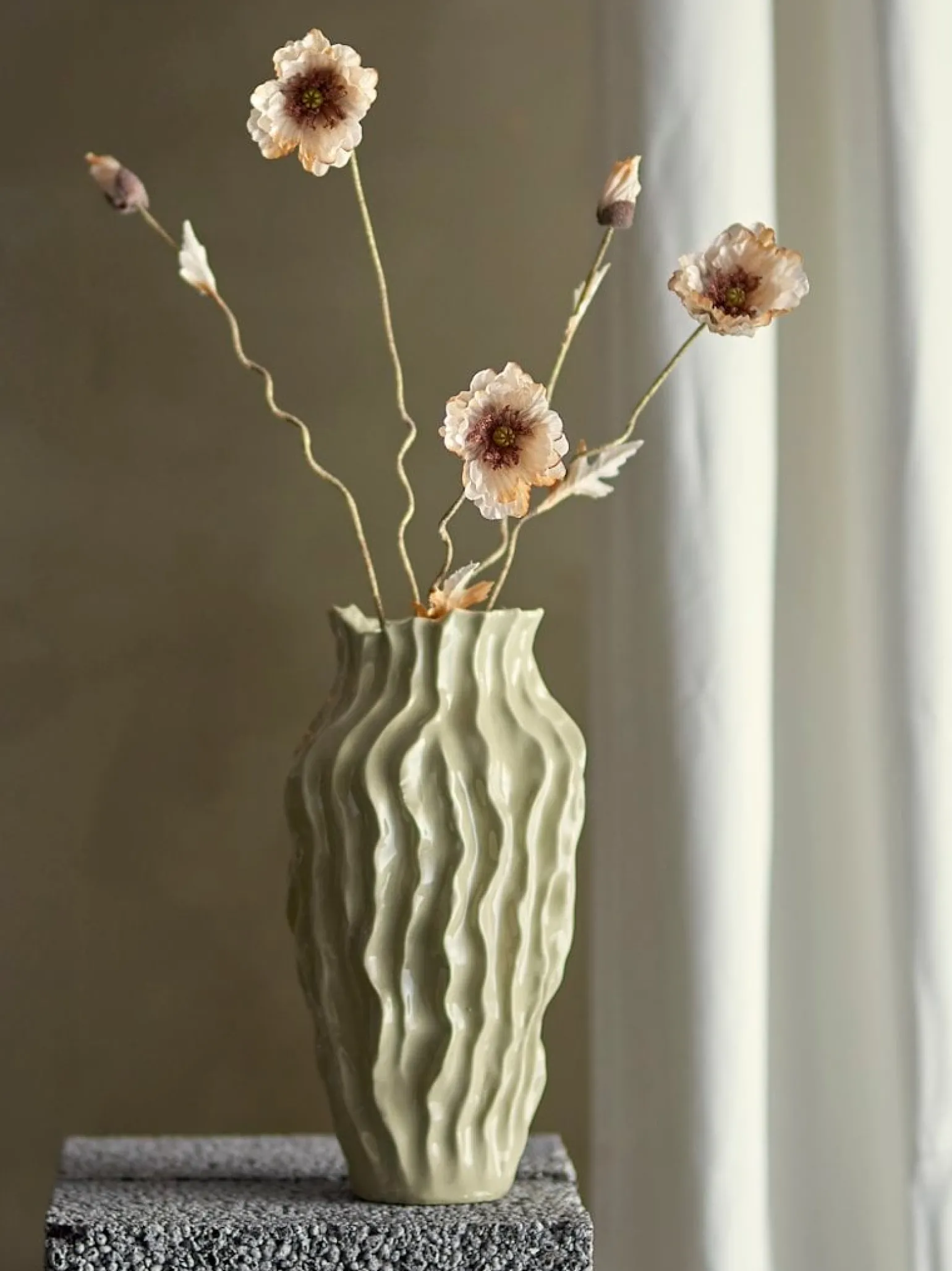Valmue stilkblomst