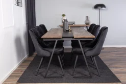 Velvet Deluxe Spisestol Sett av 2